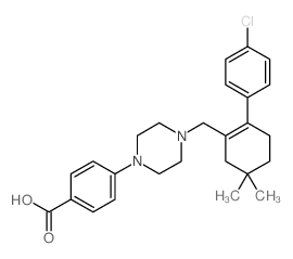 4-(4-((4'-Chloro-4,4-dimethyl-3,4,5,6-tetrahydro-[1,1'-biphenyl]-2-yl)methyl)piperazin-1-yl)benzoic acid picture
