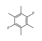 1,4-difluoro-2,3,5,6-tetramethylbenzene Structure