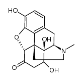 8,14-dihydroxy dihydromorphone Structure