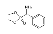dimethyl (S)-amino(phenyl)methylphosphonate Structure