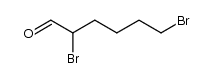 2,6-dibromohexanal Structure