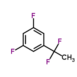 1-(1,1-Difluoroethyl)-3,5-difluorobenzene structure