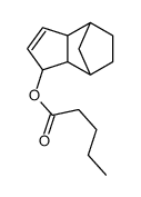 Pentanoic acid, 3a,4,5,6,7,7a-hexahydro-4,7-methano-1H-indenyl ester Structure