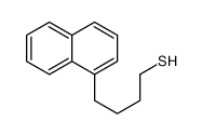 4-naphthalen-1-ylbutane-1-thiol Structure