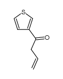 1-(thiophen-3-yl)but-3-en-1-one Structure
