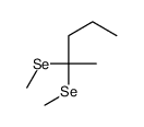 2,2-bis(methylselanyl)pentane结构式