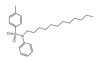 N-dodecyl-toluene-4-sulfonanilide结构式