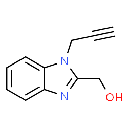 1H-Benzimidazole-2-methanol,1-(2-propynyl)-(9CI)结构式