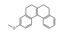 3-methoxy-5,6,7,8-tetrahydrobenzo[c]phenanthrene结构式