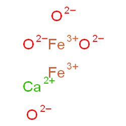 calcium diiron tetraoxide structure