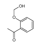 1-[2-(hydroxymethoxy)phenyl]ethanone结构式