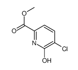 METHYL 5-CHLORO-6-OXO-1,6-DIHYDROPYRIDINE-2-CARBOXYLATE structure