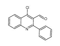 2-phenyl-4-chloro-3-formylquinoline Structure