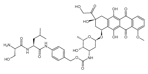 Ser-Leu-PABC-Doxorubicin Structure