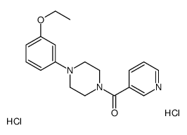 [4-(3-ethoxyphenyl)piperazin-1-yl]-pyridin-3-ylmethanone,dihydrochloride Structure