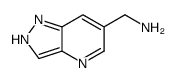 (1H-吡唑并[4,3-b]吡啶-6-基)甲胺结构式