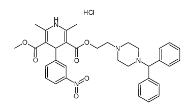 manidipine hydrochloride Structure