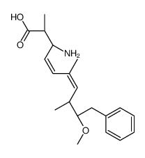 (2S,3S,8S,9S)-3-amino-9-methoxy-2,6,8-trimethyl-10-phenyldeca-4,6-dienoic acid Structure