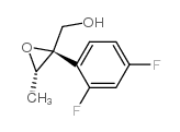 [(2r,3s)-2-(2,4-difluoro-phenyl)-3-methyl-oxiranyl]-methanol结构式