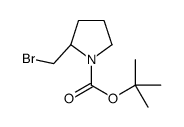 (S)-2-Bromomethyl-pyrrolidine-1-carboxylic acid tert-butyl ester Structure