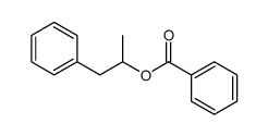 α-methylphenethyl benzoate结构式