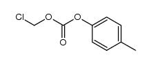 chloromethyl p-tolyl carbonate结构式