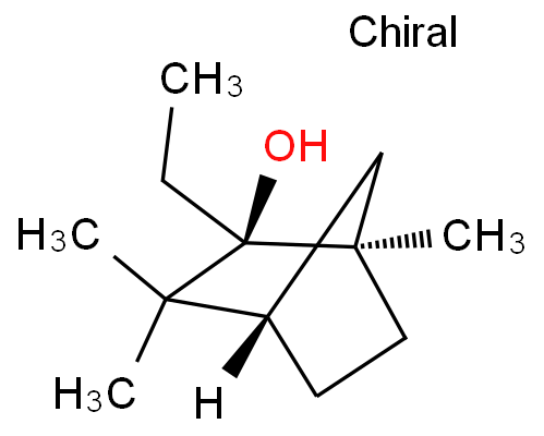 (1R,2S,4S)-2-ethyl-1,3,3-trimethyl-2-bicyclo[2.2.1]heptanol Structure