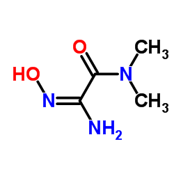 (2Z)-2-Amino-2-(hydroxyimino)-N,N-dimethylacetamide结构式