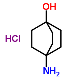 4-Aminobicyclo[2.2.2]octan-1-ol hydrochloride structure