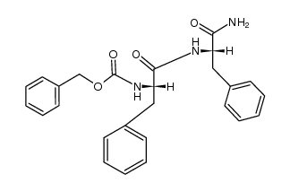 Cbz-L-Phe-L-Phe-NH2结构式