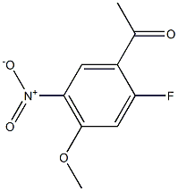 1-(2-Fluoro-4-methoxy-5-nitro-phenyl)-ethanone structure