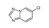 6-氯-[1,2,4]三唑并[1,5-a]吡啶结构式