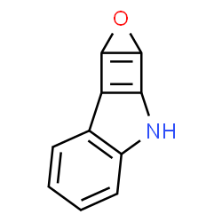 2H-Oxireno[3,4]cyclobut[1,2-b]indole(9CI)结构式