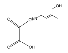 (Z)-4-amino-2-methyl-2-buten-1-ol oxalate (2:1)结构式