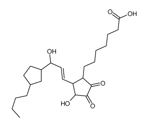 16,18-ethano 20-ethyl-6-oxoprostaglandin E1结构式