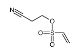 2-cyanoethyl ethenesulfonate Structure