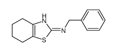 N-benzyl-4,5,6,7-tetrahydro-1,3-benzothiazol-2-amine结构式