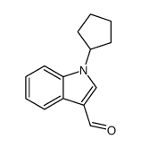 1-cyclopentyl-3-formylindole picture