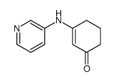 3-(pyridin-3-ylamino)cyclohex-2-en-1-one Structure