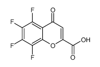 5,6,7,8-tetrafluoro-4-oxochromene-2-carboxylic acid Structure