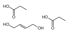 but-2-ene-1,4-diol,propanoic acid结构式
