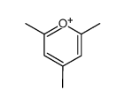 2,4,6-trimethyl-pyranylium结构式