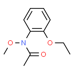 Acetamide, N-(2-ethoxyphenyl)-N-methoxy- (9CI)结构式