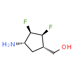 Cyclopentanemethanol, 4-amino-2,3-difluoro-, (1alpha,2beta,3beta,4alpha)- (9CI) picture