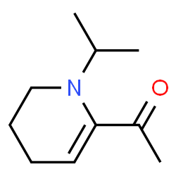 Ethanone, 1-[1,4,5,6-tetrahydro-1-(1-methylethyl)-2-pyridinyl]- (9CI) structure