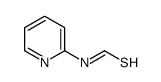 N-pyridin-2-ylmethanethioamide结构式