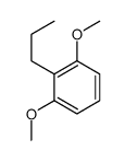 1,3-Dimethoxy-2-propylbenzene Structure