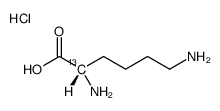 L-Lysine-2-13C hydrochloride Structure