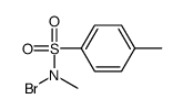 N-bromo-N,4-dimethylbenzenesulfonamide结构式