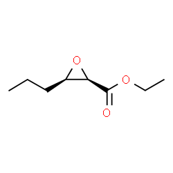 Oxiranecarboxylic acid, 3-propyl-, ethyl ester, (2R-cis)- (9CI) structure